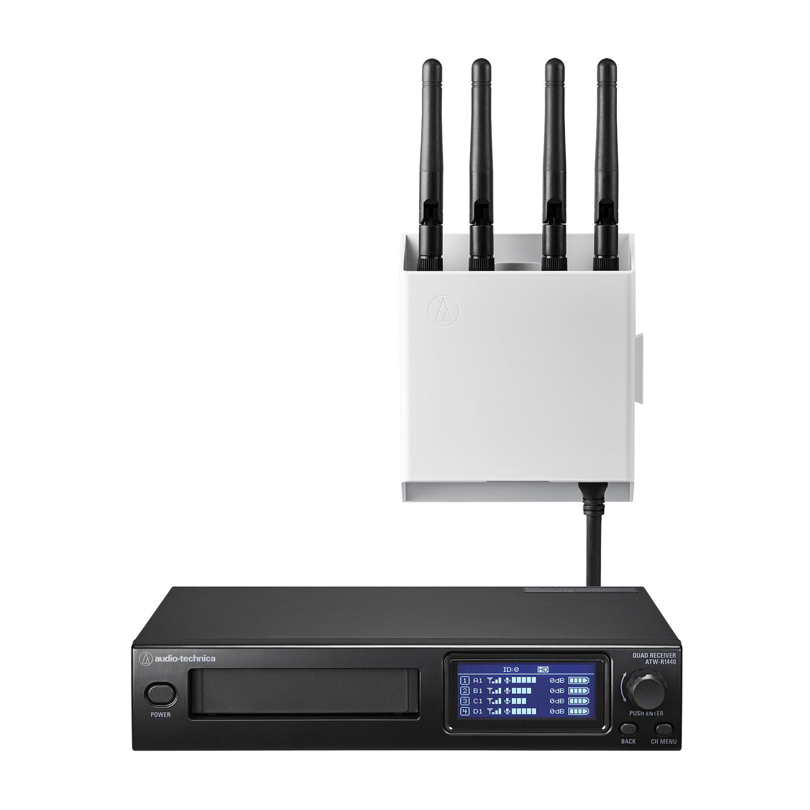 Audio Technica ATW-1422 System 20 PRO Receiver with two